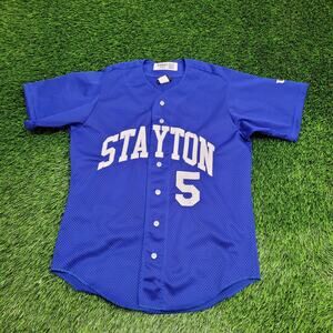 Vintage 90s Wilson Stayton Jersey Mesh Shirt Medium 21x29